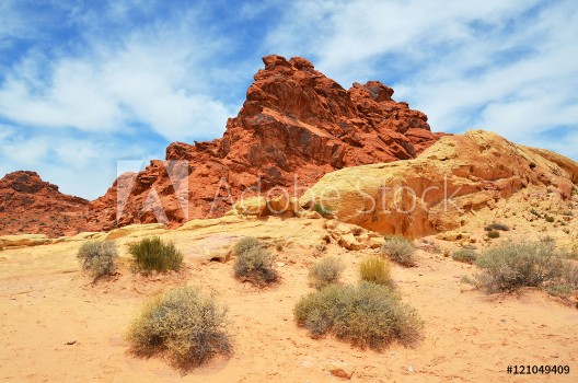 Picture of Paesaggio rosso della Valle del Fuoco